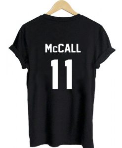 Scott Mccall Teen Wolf tshirt back