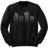 Succulent Cactus Sweatshirt