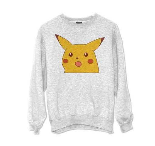 Surpised Pikachu Sweatshirt