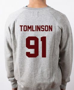 Tomlinson 91 Louis Tomlinson sweatshirt back