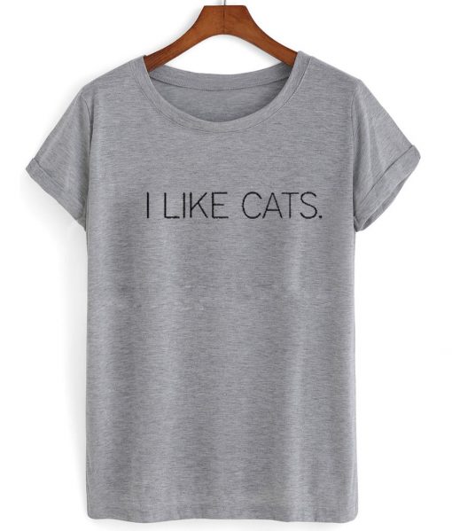 i like cats tshirt