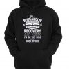 i'm a bookaholic on the road to recovery hoodie