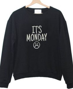 its monday sweatshirt black