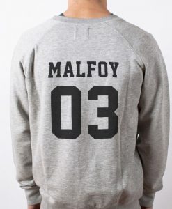 malfoy 03 sweatshirt back