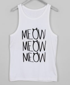 meow meow meow tanktop