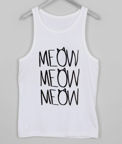 meow meow meow tanktop