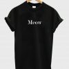 meow tshirt