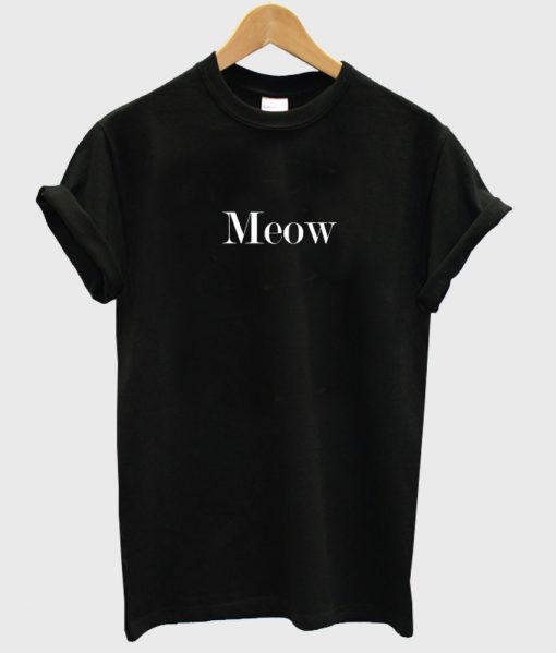 meow tshirt