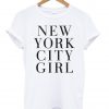 new york city girl tshirt