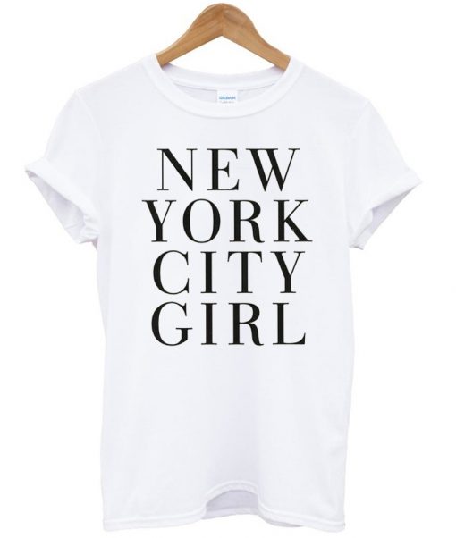 new york city girl tshirt