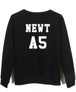 newt A5 maze runner back sweatshirt