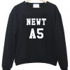 newt A5 maze runner front sweatshirt