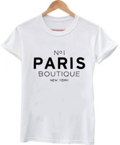 paris boutique tshirt