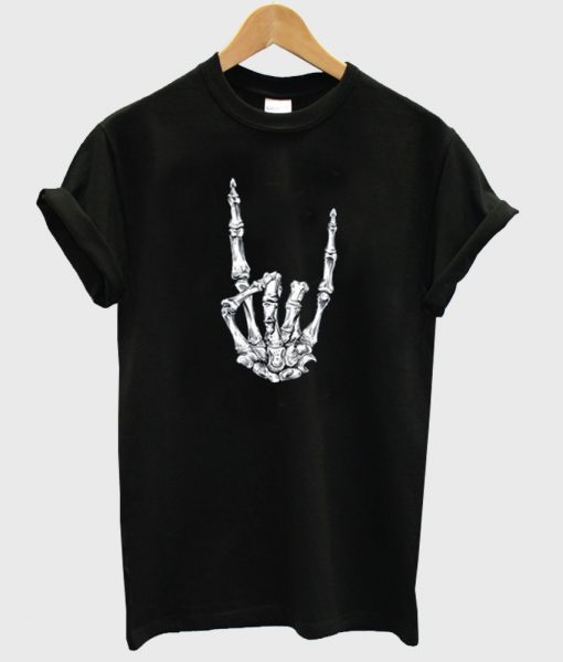 rock hand top Z tshirt