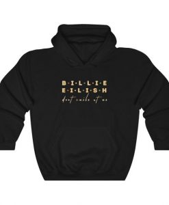 Billie Eilish Dont Smile At Me Lovely Unisex Heavy Blend Hoodie