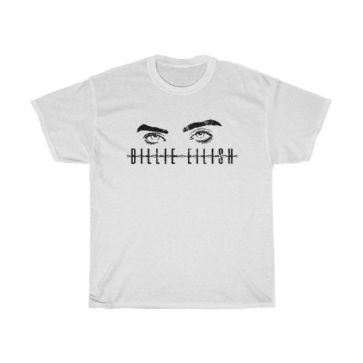 Billie Eilish Eyes Distressed Unisex T Shirt