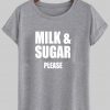 MILK & SUGAR tshirt