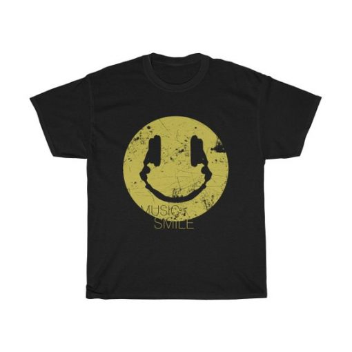 Music Smile T Shirt