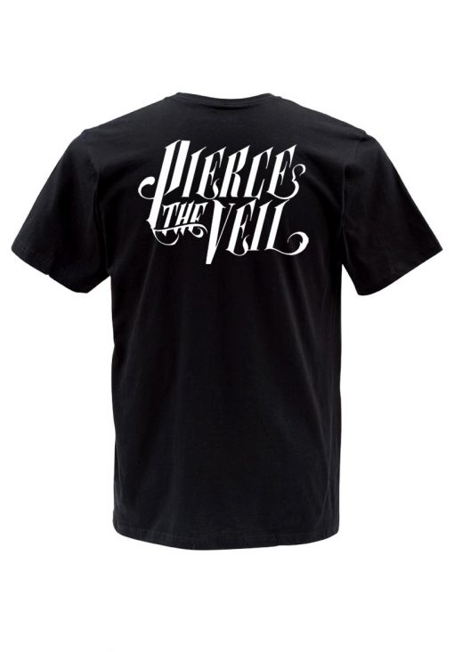 PIERCE THE VEIL tshirt back