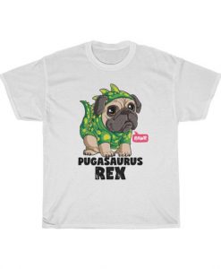 Pugasaurus Rex T Shirt