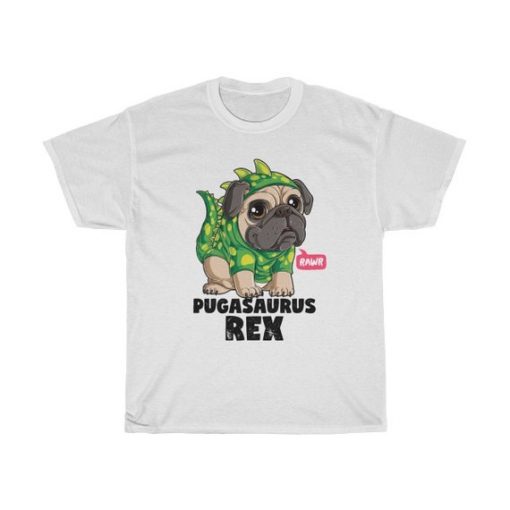 Pugasaurus Rex T Shirt