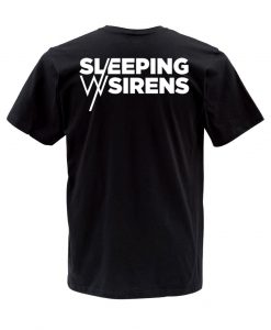 SLEEPING WITH SIRENS tshirt back