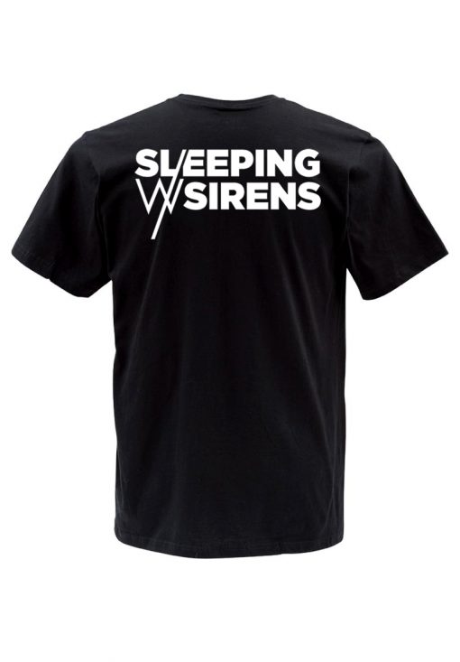 SLEEPING WITH SIRENS tshirt back