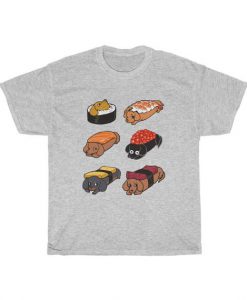 Sushi Daschunds Unisex T Shirt