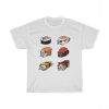 Sushi English Bulldog Unisex T Shirt