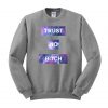 TRUST NO BITCH sweatshirt