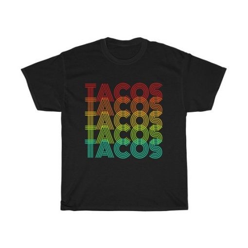 Taco Retro 70S 80S Unisex T Shirt