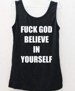 believe in yourself tanktop back