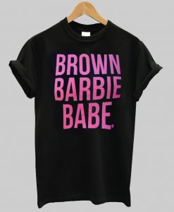 brown barbie babe tshirt