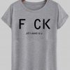 fuck all i need is u tshirt