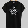 girl japanesse tshirt