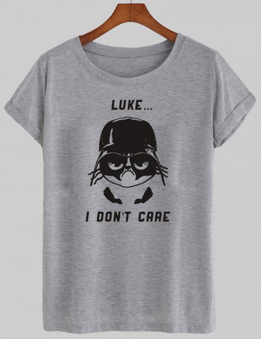 grumpy cat i don't care tshirt