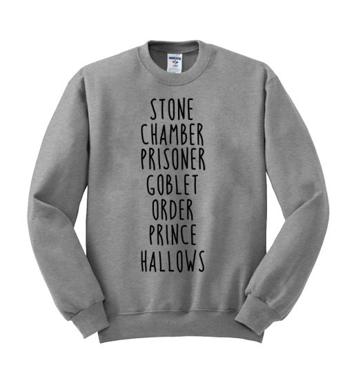 harry potter stone chamber sweatshirt