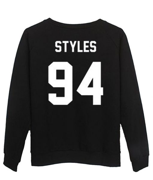 harry styles sweatshirt back