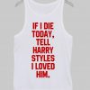 harry styles tanktop