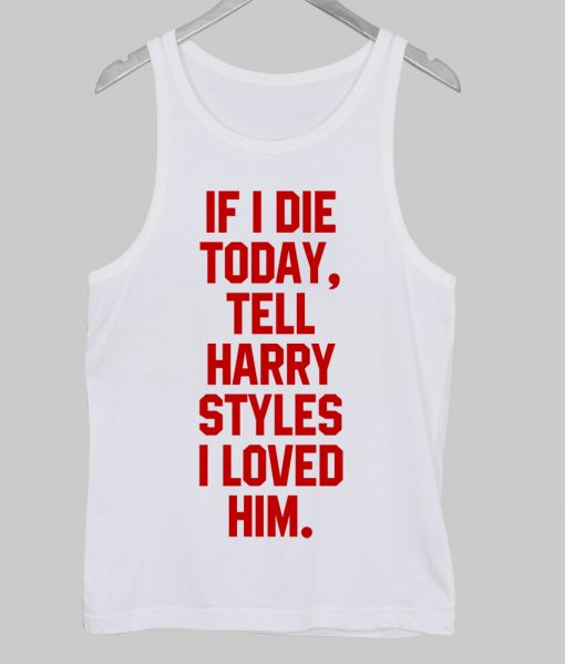 harry styles tanktop