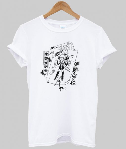 japanese cartoon tshirt