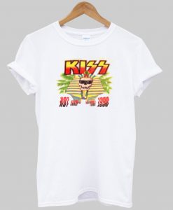 kiss tour tshirt