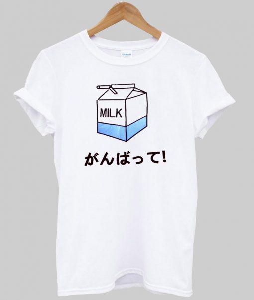 milk japanesse tshirt