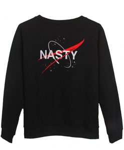 nasty sweatshirt back