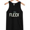 on fleek black tanktop