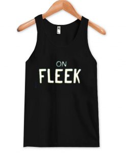 on fleek black tanktop