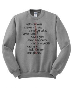 perfection magcon tour sweatshirt