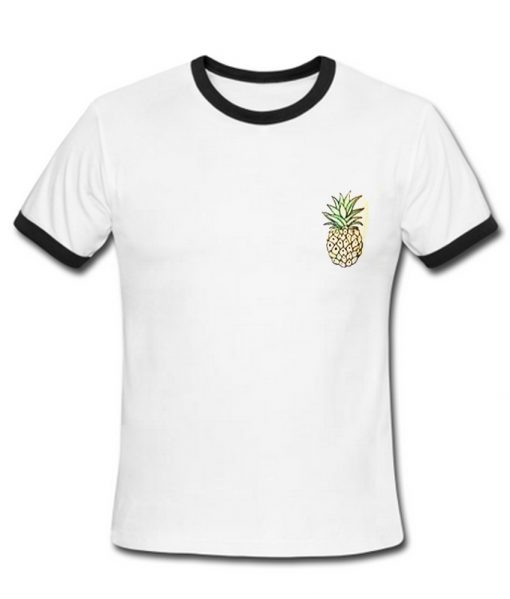 pineapple ringer shirt