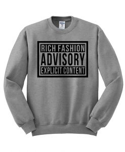 rich fashion sweatshirt