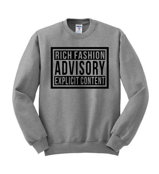 rich fashion sweatshirt